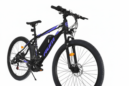 27.5 Inch Mountain Bike for Men and Women, High Carbon Steel Frame Beach and Snow Adult Bicycle, 21-Speed and Dual-Disc Brake MTB