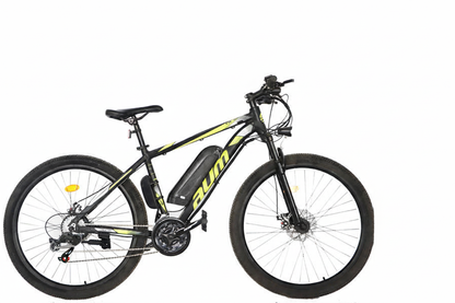 27.5 Inch Mountain Bike for Men and Women, High Carbon Steel Frame Beach and Snow Adult Bicycle, 21-Speed and Dual-Disc Brake MTB