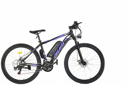 27.5 Inch Mountain Bike for Men and Women, High Carbon Steel Frame Beach and Snow Adult Bicycle, 21-Speed and Dual-Disc Brake MTB